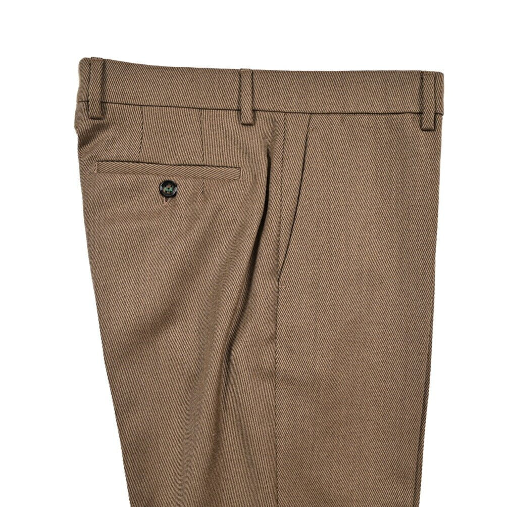BERWICH “YRETRO” ヴァージンウール100% ノータックスラックス ブラウン(camel) 46 | GUARDAROBA MILANO OFFICIAL STORE