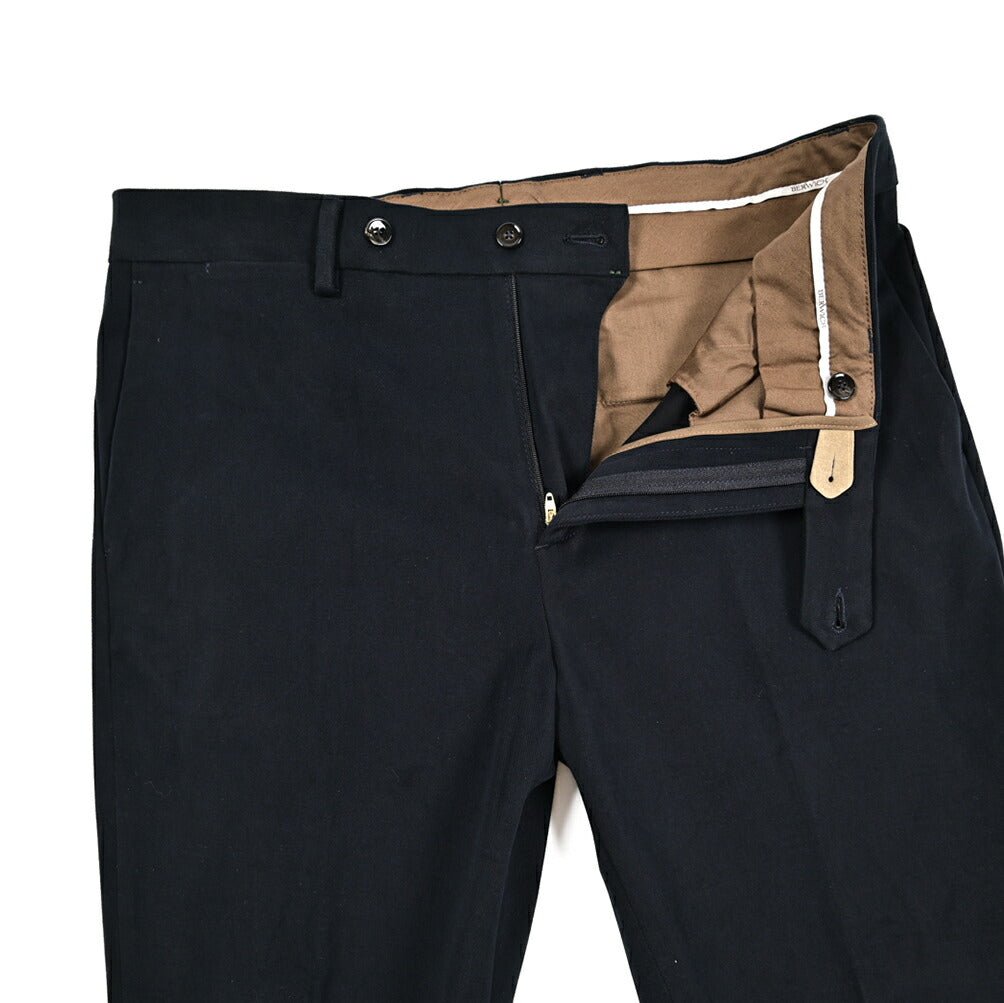 BERWICH "YRETRO" ストレッチコットン ノータックパンツ｜433722-50｜GUARDAROBA MILANO OFFICIAL STORE