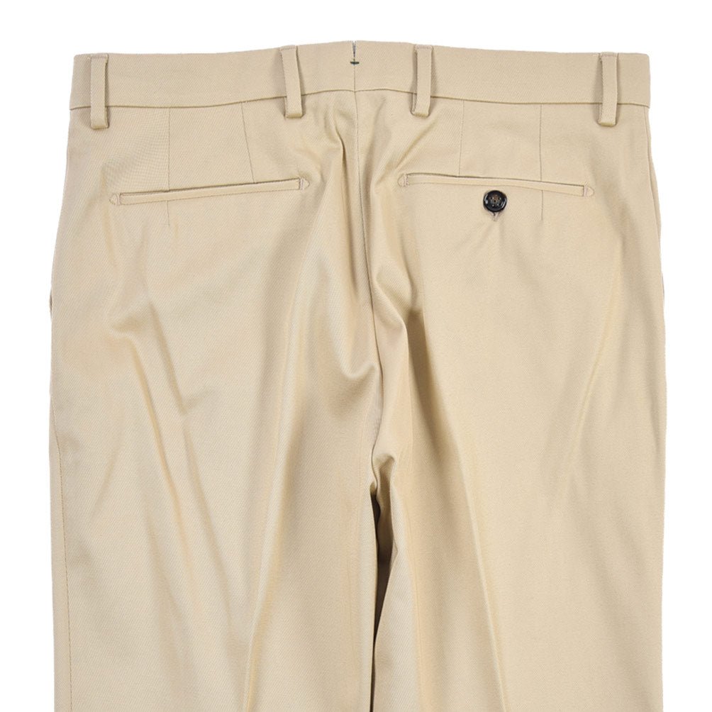 BERWICH “YRETRO” ストレッチコットン ノータックチノパンツ ベージュ(beige) 46 | GUARDAROBA MILANO OFFICIAL STORE