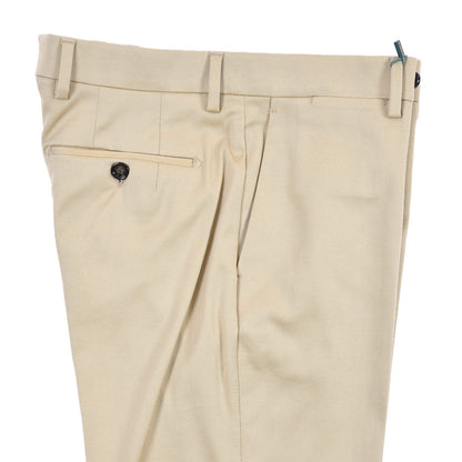 BERWICH “YRETRO” ストレッチコットン ノータックチノパンツ ベージュ(beige) 46 | GUARDAROBA MILANO OFFICIAL STORE
