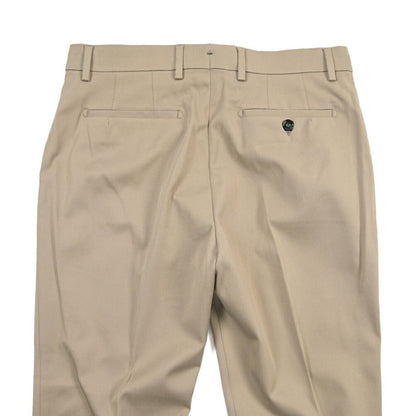 BERWICH “YRETRO” ノータックパンツ ストレッチコットン カーキグリーン(khaki) 46 | GUARDAROBA MILANO OFFICIAL STORE