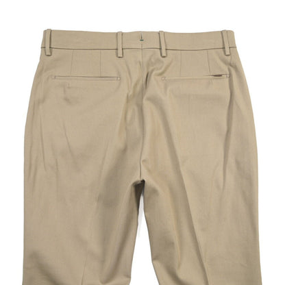 BERWICH “YRETRO” ノータックパンツ ストレッチコットン カーキグリーン(khaki) 46 | GUARDAROBA MILANO OFFICIAL STORE