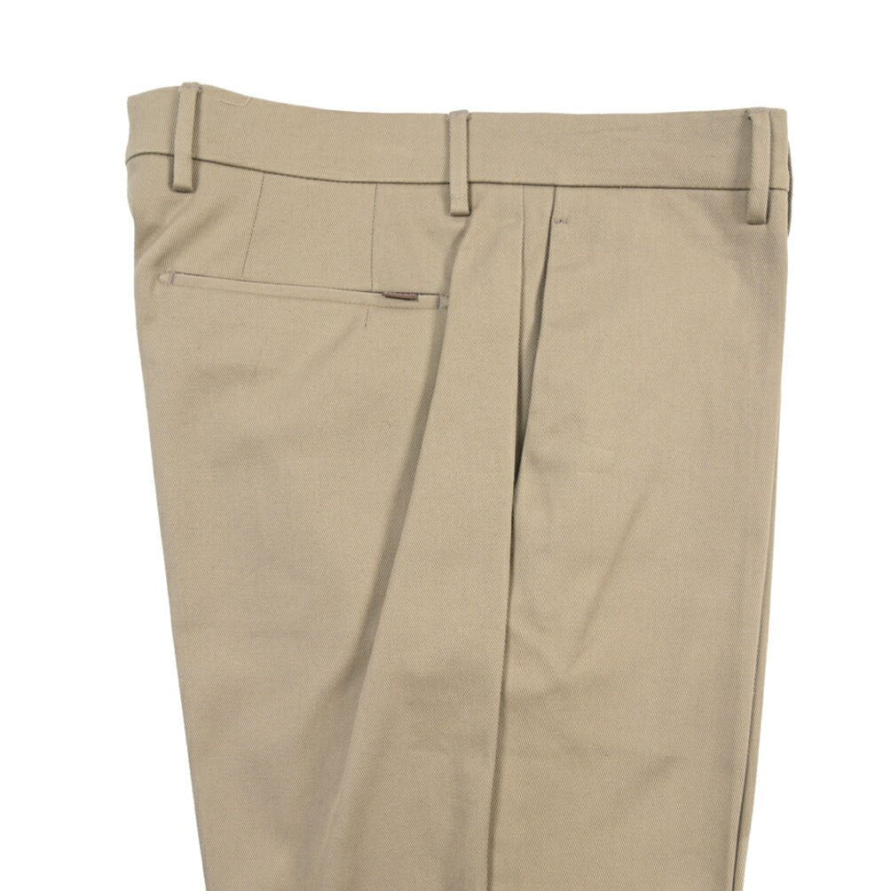 BERWICH “YRETRO” ノータックパンツ ストレッチコットン カーキグリーン(khaki) 46 | GUARDAROBA MILANO OFFICIAL STORE
