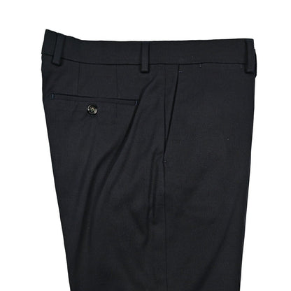 BERWICH “YRETRO” ストレッチコットン ノータックパンツ ネイビー(navy) 46 | GUARDAROBA MILANO OFFICIAL STORE