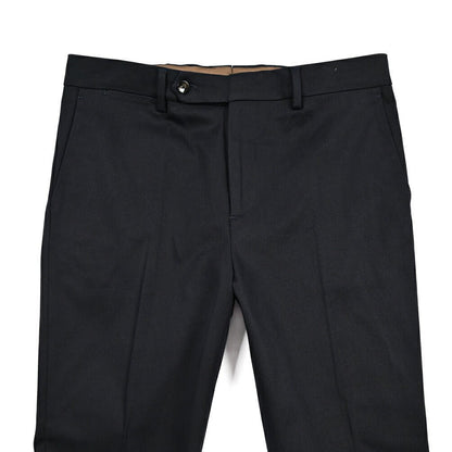BERWICH “YRETRO” ストレッチコットン ノータックパンツ ネイビー(navy) 46 | GUARDAROBA MILANO OFFICIAL STORE