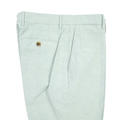 BERWICH “YRETRO” リネン混コットン ノータックパンツ グリーン(lt green) 48 | GUARDAROBA MILANO OFFICIAL STORE