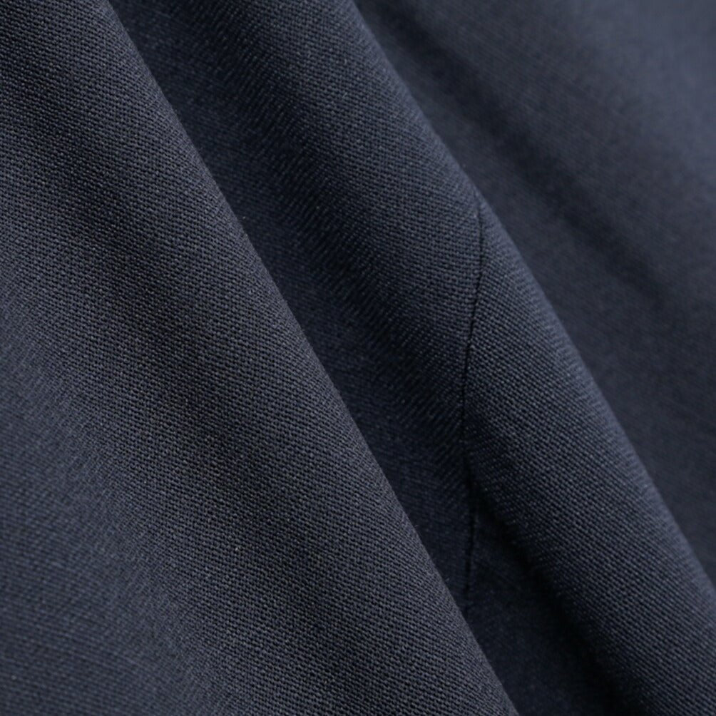 BERWICH “YRETRO” ストレッチウール ノータックスラックス ネイビー(navy) 52 | GUARDAROBA MILANO OFFICIAL STORE