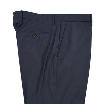 BERWICH “YRETRO” ストレッチウール ノータックスラックス ネイビー(navy) 52 | GUARDAROBA MILANO OFFICIAL STORE