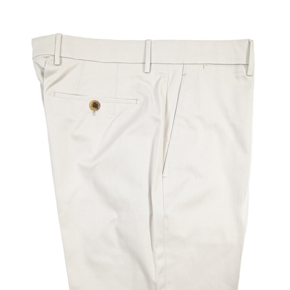 BERWICH “YRETRO” ストレッチコットン ノータックチノパンツ ライトグレー(ice) 50 | GUARDAROBA MILANO OFFICIAL STORE