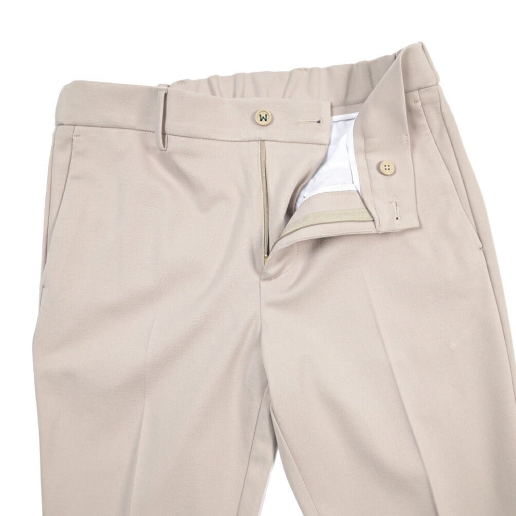 BERWICH “YRETRO ACTIVE” ビスコース混 ストレッチイージーパンツ グレー(stone) 46 | GUARDAROBA MILANO OFFICIAL STORE