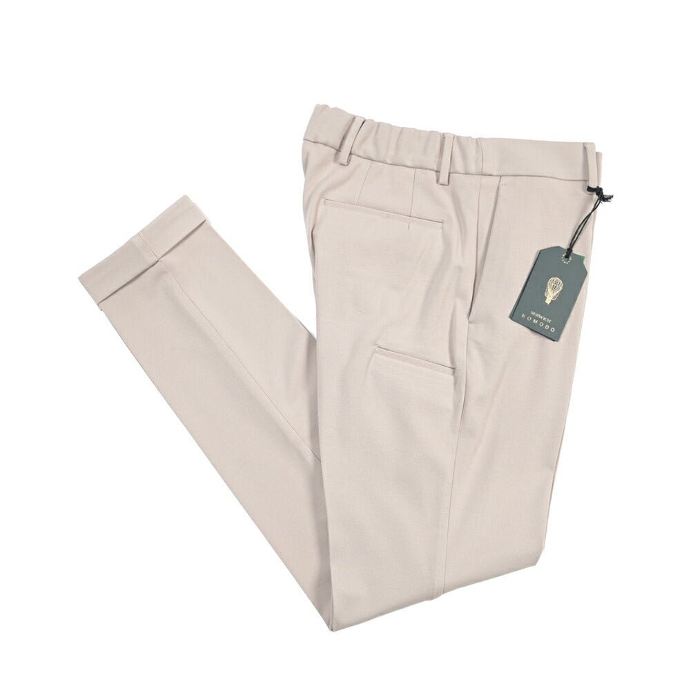 BERWICH “YRETRO ACTIVE” ビスコース混 ストレッチイージーパンツ グレー(stone) 46 | GUARDAROBA MILANO OFFICIAL STORE