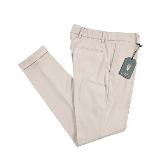 BERWICH “YRETRO ACTIVE” ビスコース混 ストレッチイージーパンツ グレー(stone) 46 | GUARDAROBA MILANO OFFICIAL STORE