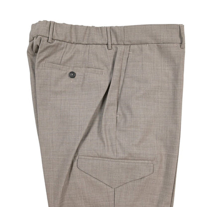 BERWICH “YRETRO CARGO” ストレッチウール カーゴスラックス グレージュ(greige) 48 | GUARDAROBA MILANO OFFICIAL STORE