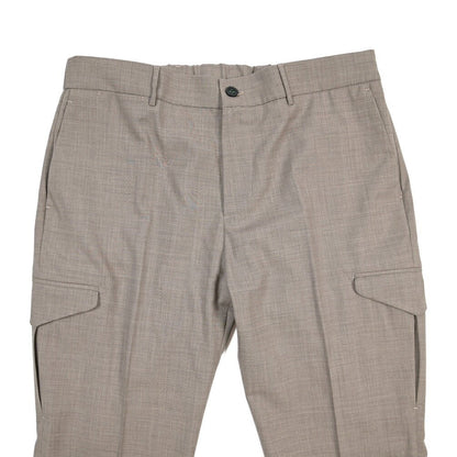 BERWICH “YRETRO CARGO” ストレッチウール カーゴスラックス グレージュ(greige) 48 | GUARDAROBA MILANO OFFICIAL STORE