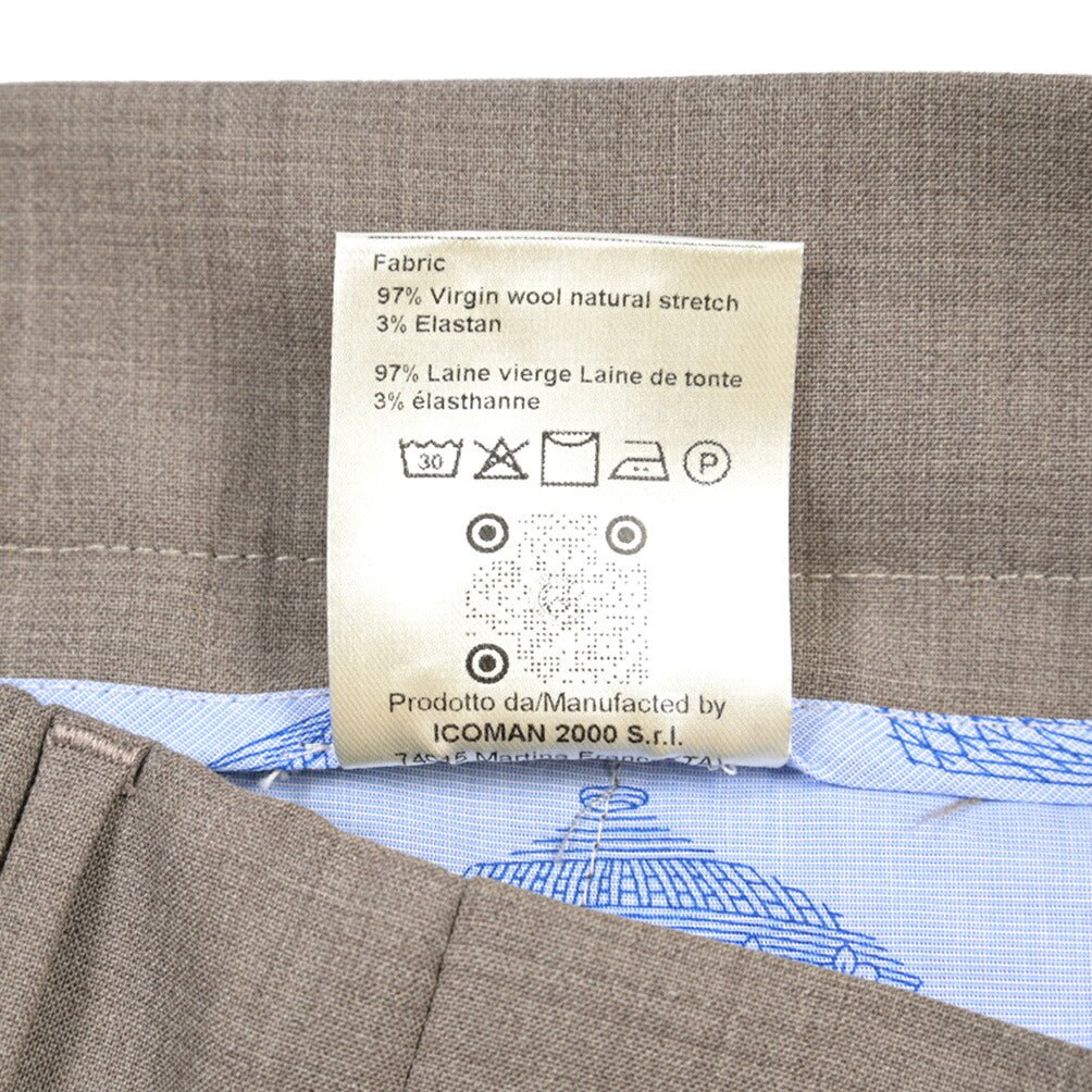 BERWICH “YRETRO CARGO” ストレッチウール カーゴスラックス グレージュ(greige) 48 | GUARDAROBA MILANO OFFICIAL STORE