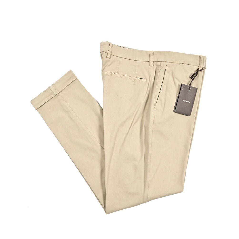 BERWICH "YRETRO - GD" リヨセル混コットン ノータックパンツ｜433847-48｜GUARDAROBA MILANO OFFICIAL STORE