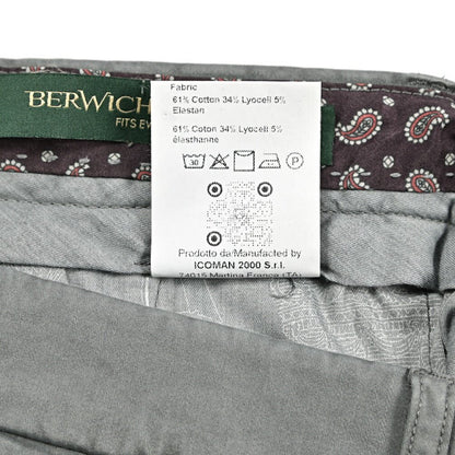新春セール｜BERWICH "YRETRO - GD" リヨセル混コットン ノータックチノパンツ｜433858-46｜GUARDAROBA MILANO OFFICIAL STORE