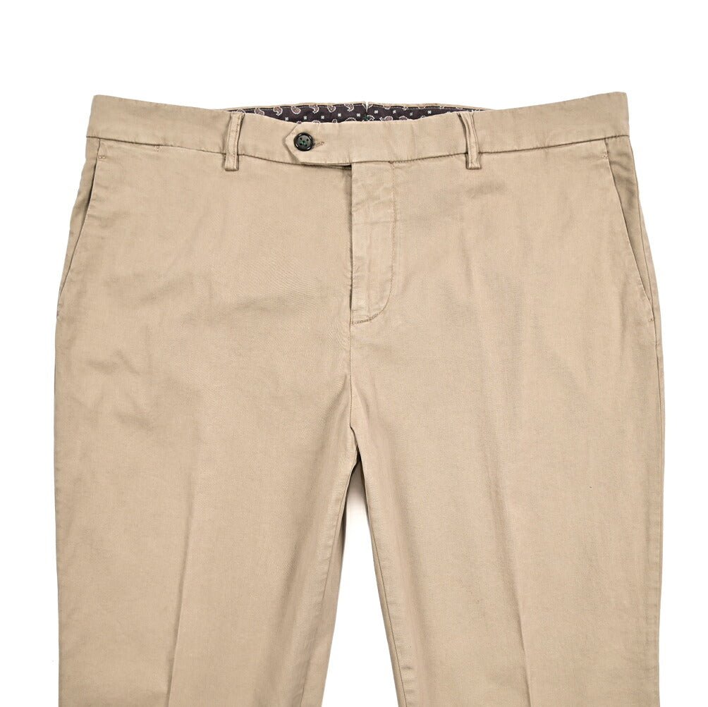 BERWICH "YRETRO - GD" リヨセル混コットン ノータックチノパンツ｜434022-50｜GUARDAROBA MILANO OFFICIAL STORE