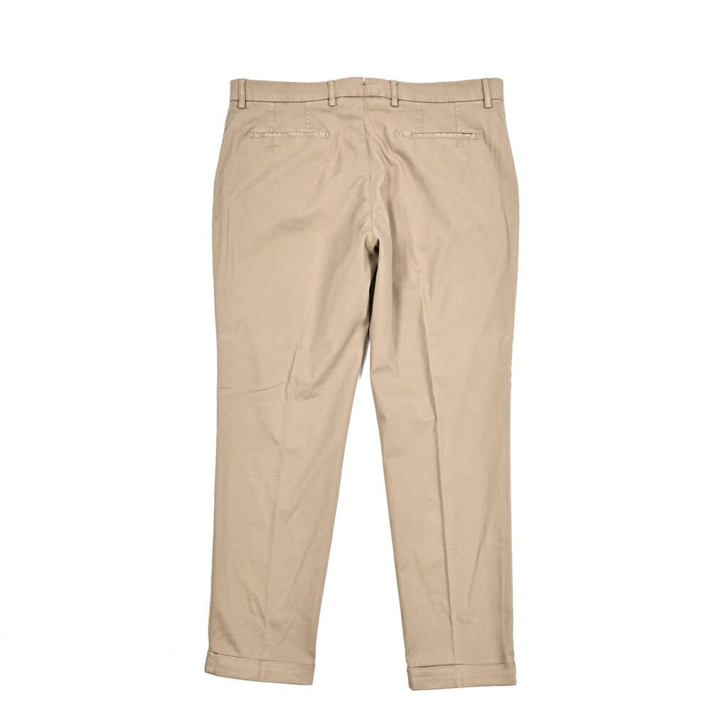 BERWICH "YRETRO - GD" リヨセル混コットン ノータックチノパンツ｜434022-50｜GUARDAROBA MILANO OFFICIAL STORE