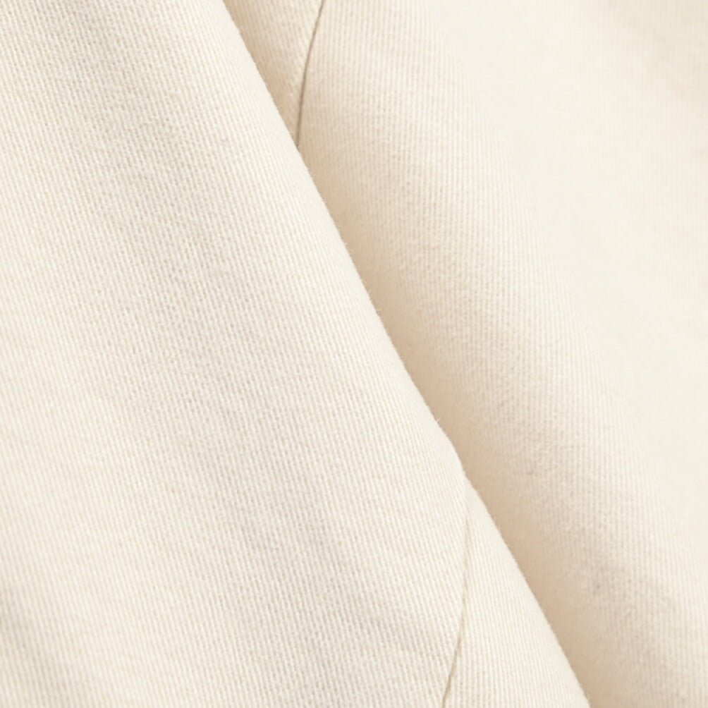 BERWICH “YRETRO-GD” ストレッチコットン ノータックチノパンツ オフホワイト(latte802) 44 | GUARDAROBA MILANO OFFICIAL STORE