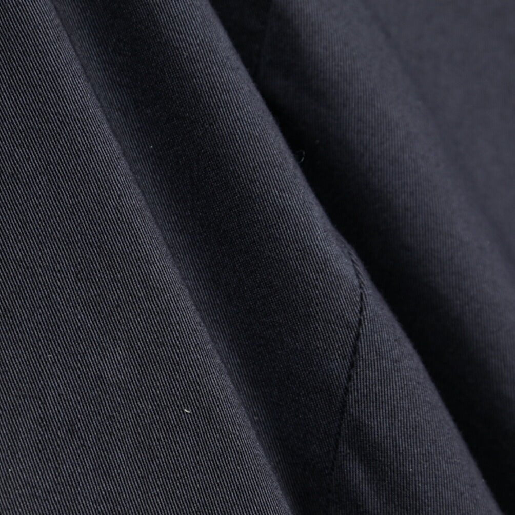 BERWICH “YRETRO-GD” ストレッチコットン ノータックチノパンツ ネイビー(navy665) 48 | GUARDAROBA MILANO OFFICIAL STORE