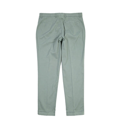 BERWICH “YRETRO-GD” ストレッチコットン ノータックチノパンツ グリーン(salvia821) 50 | GUARDAROBA MILANO OFFICIAL STORE
