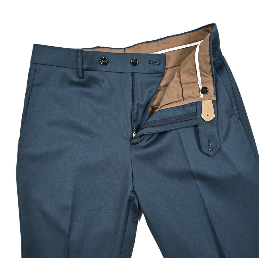 BERWICH "YRETRO LONG" ヴァージンウール100% ノータックスラックス｜433960-46｜GUARDAROBA MILANO OFFICIAL STORE