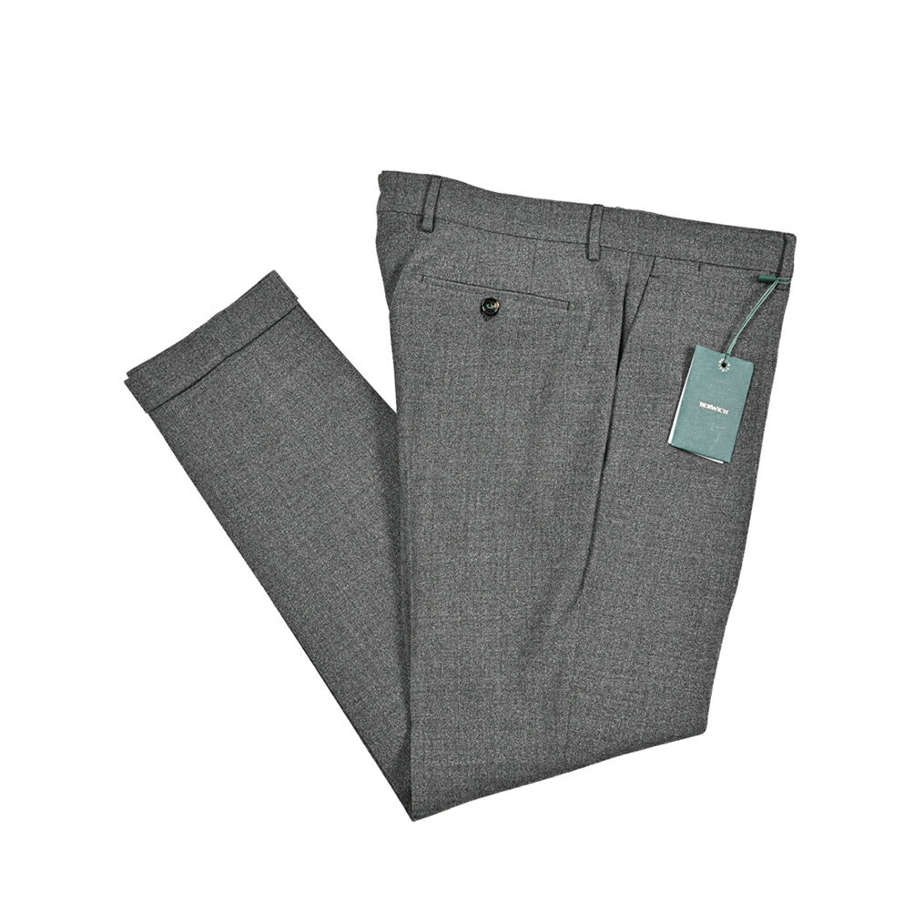 BERWICH "YRETRO LONG" ヴァージンウール100% ノータックスラックス｜434058｜GUARDAROBA MILANO OFFICIAL STORE