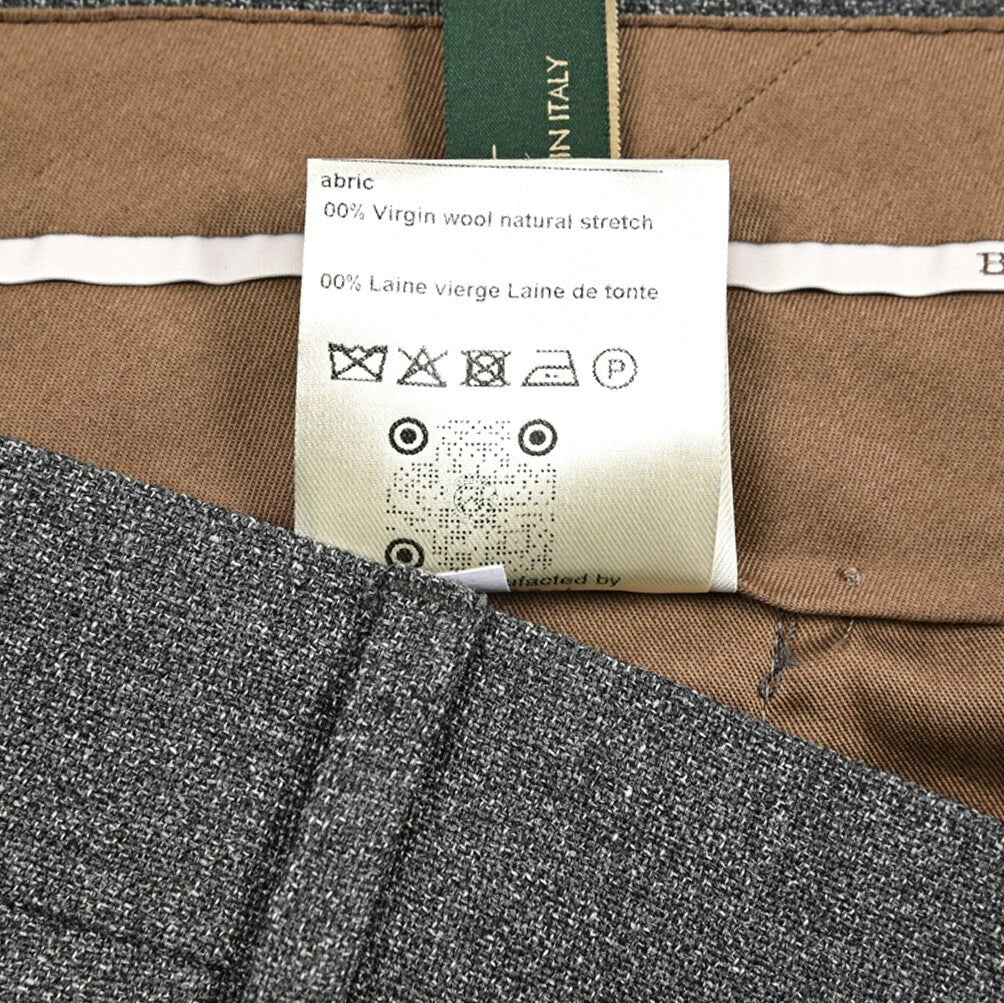 BERWICH "YRETRO LONG" ヴァージンウール100% ノータックスラックス｜434058｜GUARDAROBA MILANO OFFICIAL STORE