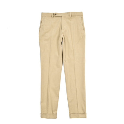 BERWICH "YRETRO LONG" ストレッチコットン ノータックパンツ｜433589-48｜GUARDAROBA MILANO OFFICIAL STORE