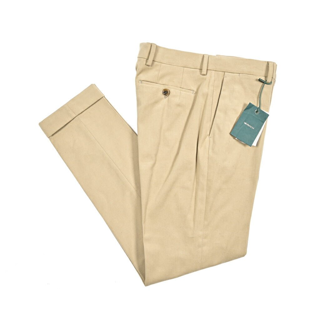 BERWICH "YRETRO LONG" ストレッチコットン ノータックパンツ｜433589-48｜GUARDAROBA MILANO OFFICIAL STORE