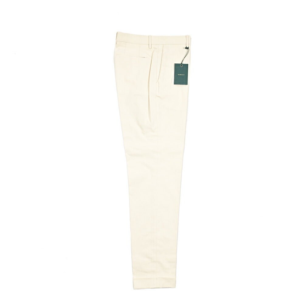 BERWICH "YRETRO LONG" ストレッチコットン ノータックパンツ｜433607-46｜GUARDAROBA MILANO OFFICIAL STORE