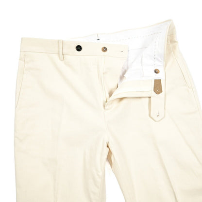 BERWICH "YRETRO LONG" ストレッチコットン ノータックパンツ｜433607-46｜GUARDAROBA MILANO OFFICIAL STORE
