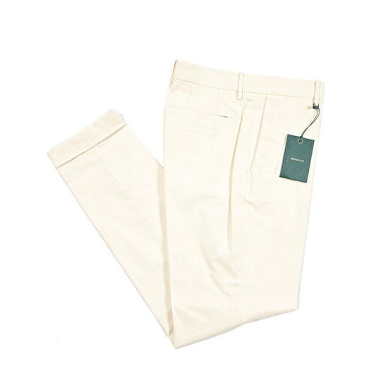 BERWICH "YRETRO LONG" ストレッチコットン ノータックパンツ｜433607-46｜GUARDAROBA MILANO OFFICIAL STORE