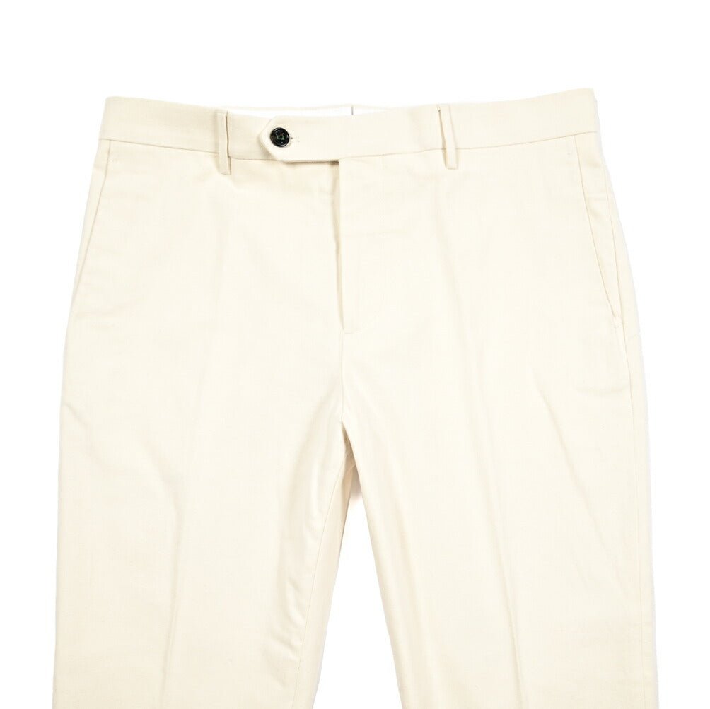 BERWICH "YRETRO LONG" ストレッチコットン ノータックパンツ｜433607-46｜GUARDAROBA MILANO OFFICIAL STORE