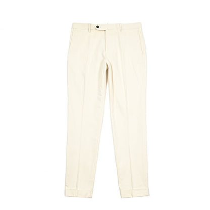 BERWICH "YRETRO LONG" ストレッチコットン ノータックパンツ｜433607-46｜GUARDAROBA MILANO OFFICIAL STORE