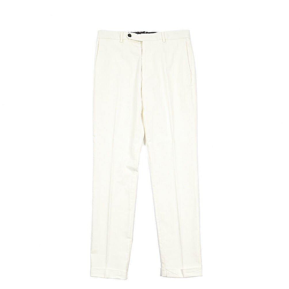 BERWICH "YRETRO LONG" リヨセル混コットン ノータックパンツ｜433752-46｜GUARDAROBA MILANO OFFICIAL STORE