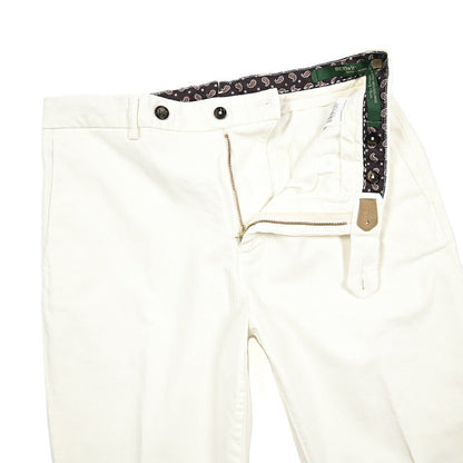 BERWICH "YRETRO LONG" リヨセル混コットン ノータックパンツ｜433752-46｜GUARDAROBA MILANO OFFICIAL STORE