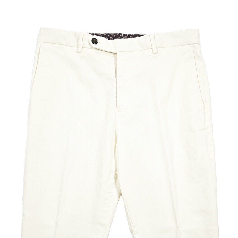 BERWICH "YRETRO LONG" リヨセル混コットン ノータックパンツ｜433752-46｜GUARDAROBA MILANO OFFICIAL STORE