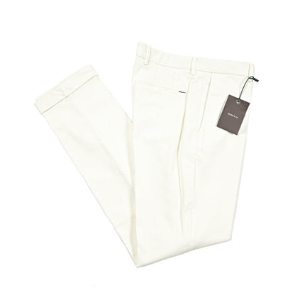 BERWICH "YRETRO LONG" リヨセル混コットン ノータックパンツ｜433752-46｜GUARDAROBA MILANO OFFICIAL STORE