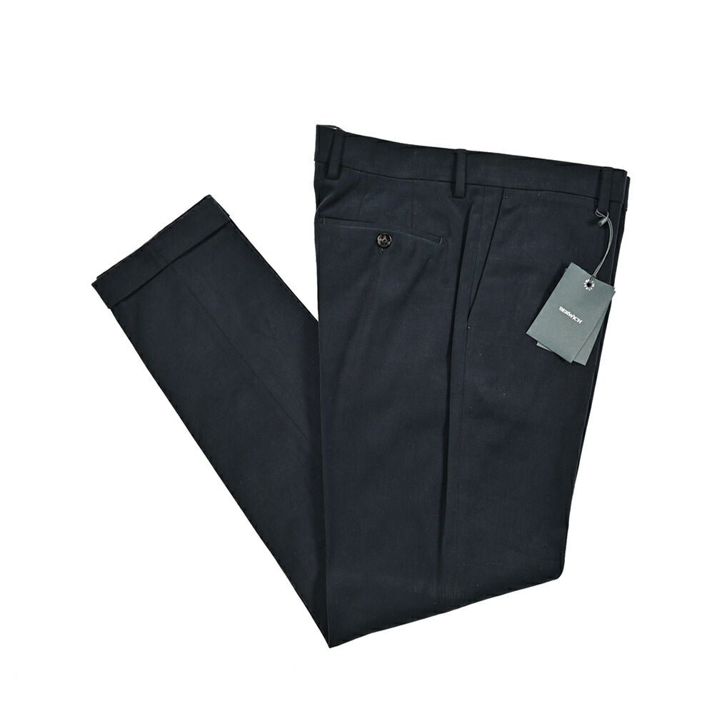 BERWICH "YRETRO LONG" ストレッチコットン ノータックパンツ｜433806-48｜GUARDAROBA MILANO OFFICIAL STORE