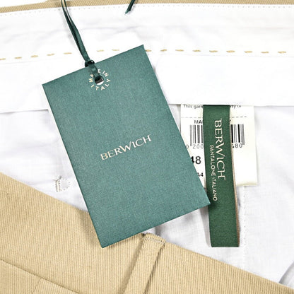 新春セール｜BERWICH "YRETRO LONG" ストレッチコットン ノータックパンツ｜433870-46｜GUARDAROBA MILANO OFFICIAL STORE