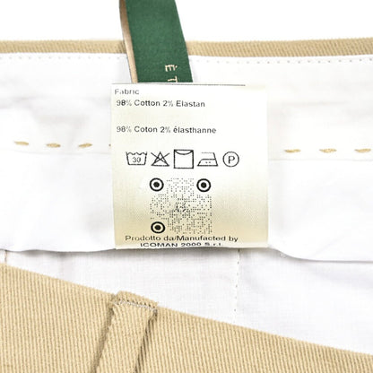 新春セール｜BERWICH "YRETRO LONG" ストレッチコットン ノータックパンツ｜433870-46｜GUARDAROBA MILANO OFFICIAL STORE