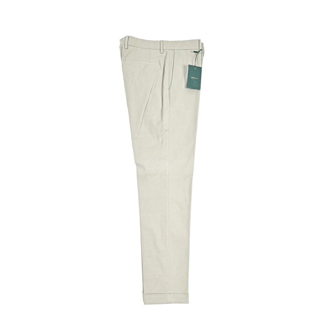 新春セール｜BERWICH "YRETRO LONG" ストレッチコットン ノータックパンツ｜433879-46｜GUARDAROBA MILANO OFFICIAL STORE