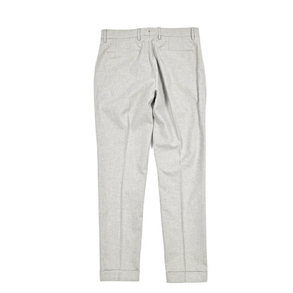 BERWICH “YRETRO LONG” ストレッチコットン ノータックパンツ ライトグレー(lt grey) 46 | GUARDAROBA MILANO OFFICIAL STORE