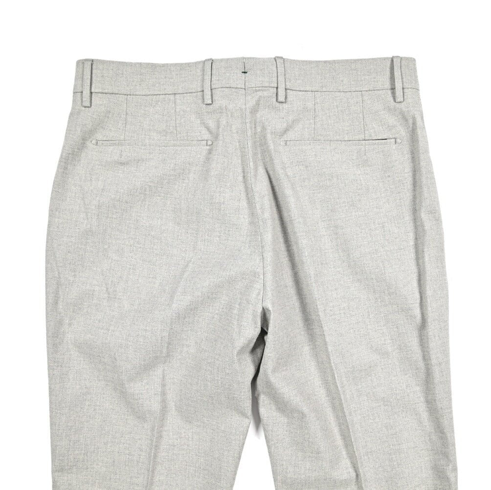 BERWICH “YRETRO LONG” ストレッチコットン ノータックパンツ ライトグレー(lt grey) 46 | GUARDAROBA MILANO OFFICIAL STORE