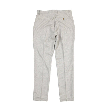 BERWICH “YRETRO LONG” ウール混 ノータックパンツ グレー(desert) 46 | GUARDAROBA MILANO OFFICIAL STORE