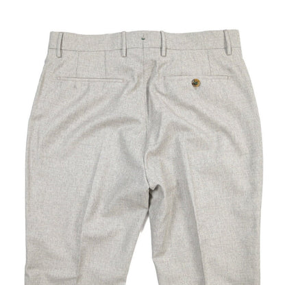 BERWICH “YRETRO LONG” ウール混 ノータックパンツ グレー(desert) 46 | GUARDAROBA MILANO OFFICIAL STORE