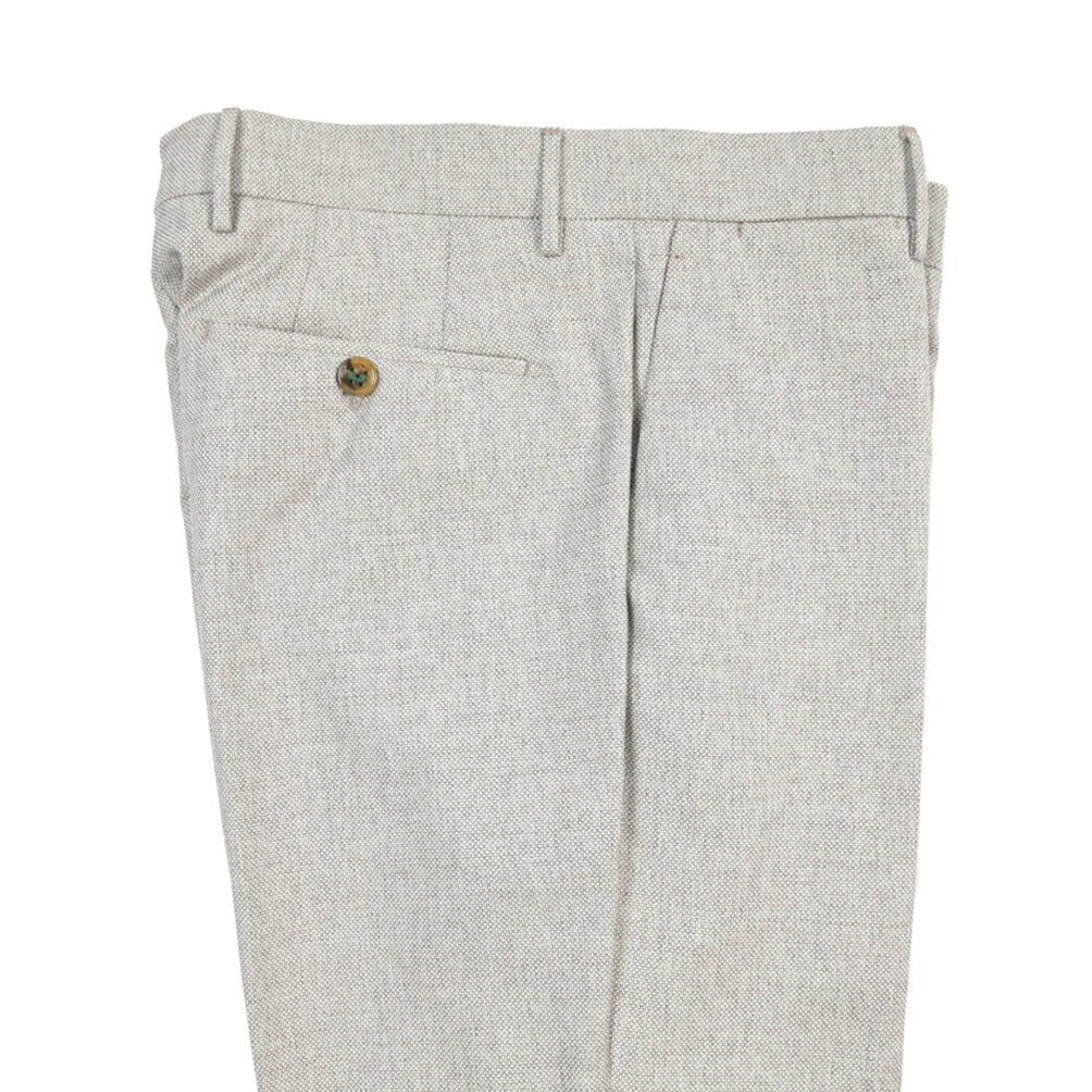 BERWICH “YRETRO LONG” ウール混 ノータックパンツ グレー(desert) 46 | GUARDAROBA MILANO OFFICIAL STORE