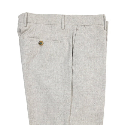 BERWICH “YRETRO LONG” ウール混 ノータックパンツ グレー(desert) 46 | GUARDAROBA MILANO OFFICIAL STORE